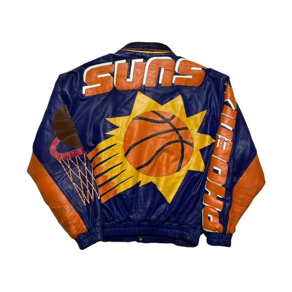 Vintage Phoenix Suns Leather Jacket